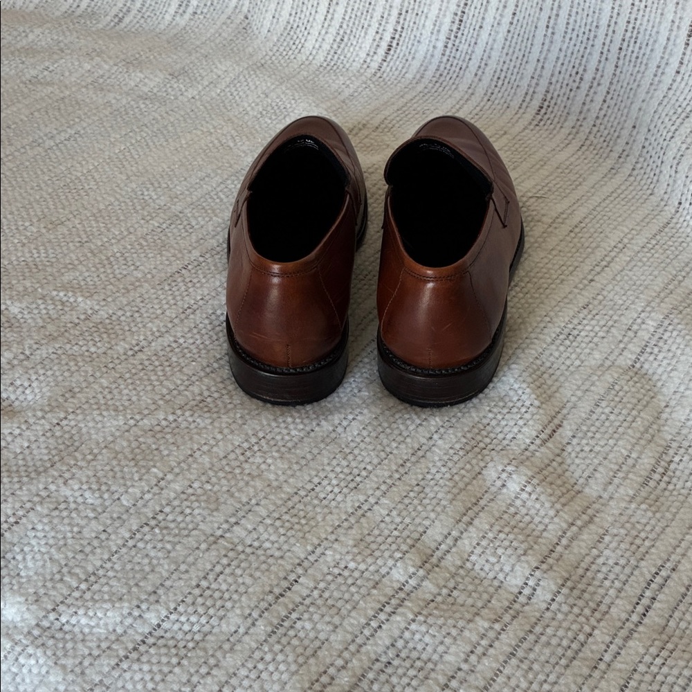 Thursday Boot Company Lincoln Tan Leather Penny Loafers. Men’s 10. - Picture 5 of 10